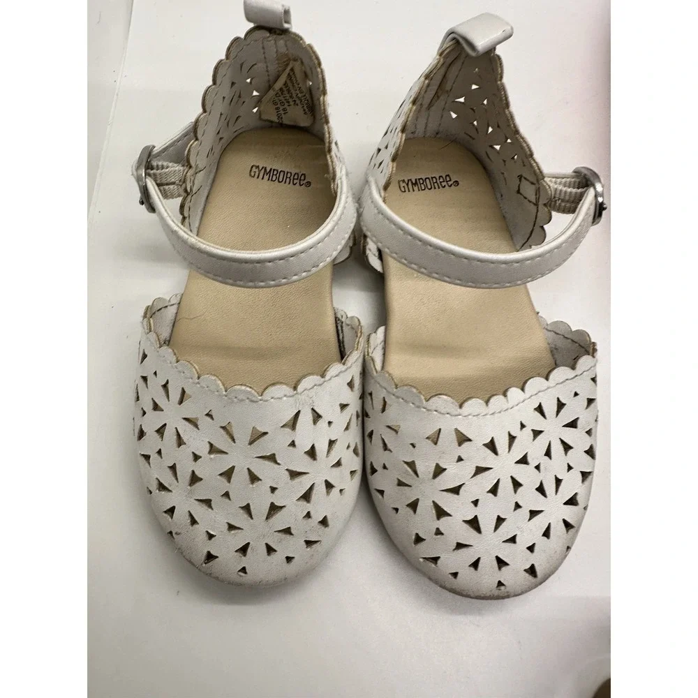 Large Lot Of Gymboree Baby Girl Shoes Size 5‎